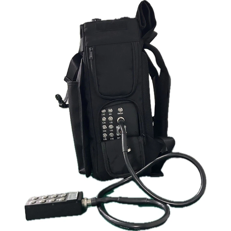 Rugged Outdoor Manpack Drone Jammer For Harsh Environment Security Protection best